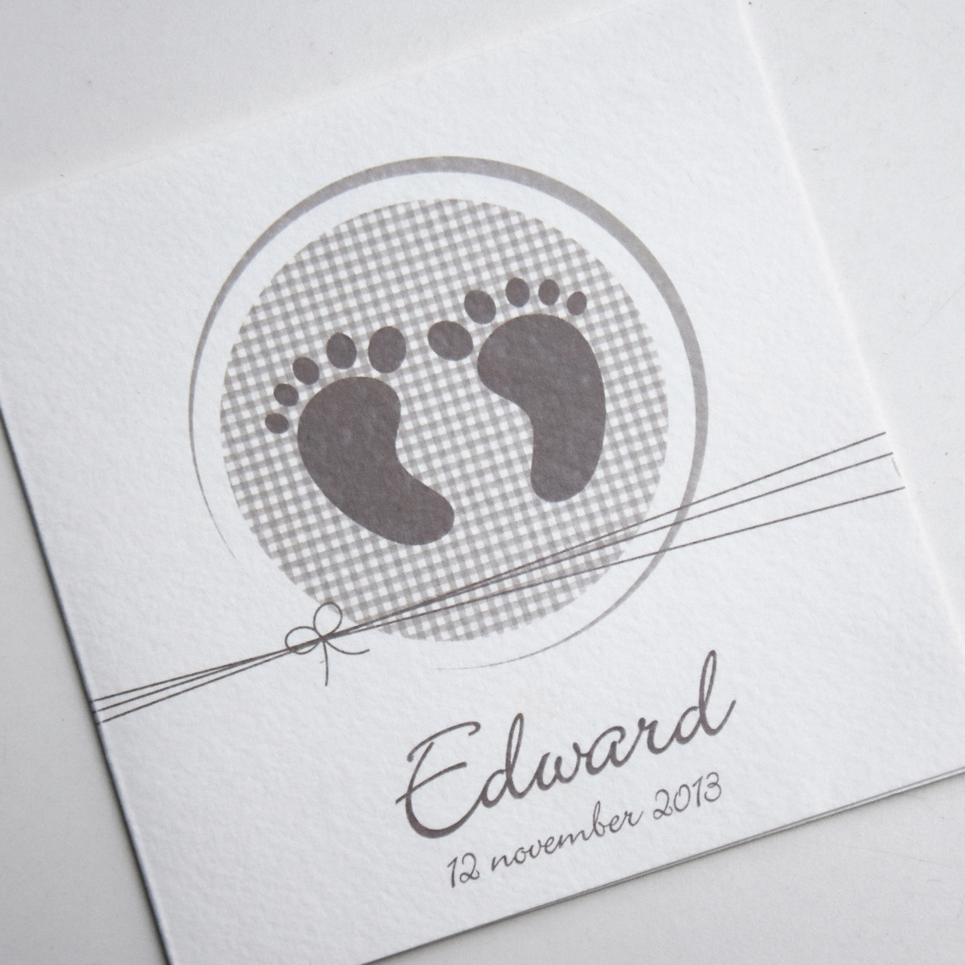 Geboortekaartje Edward